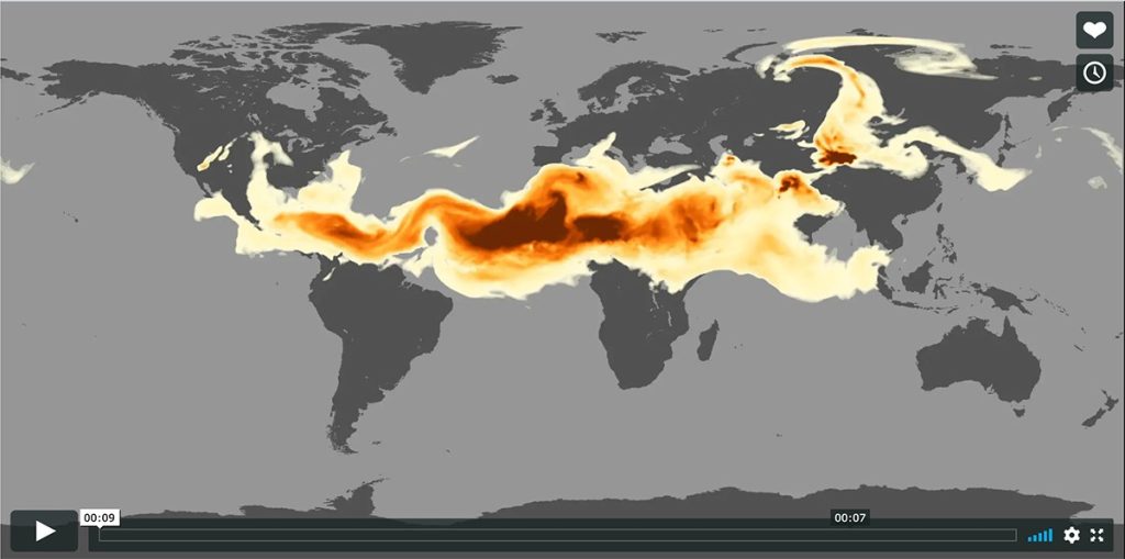 Saharan Air Layer.